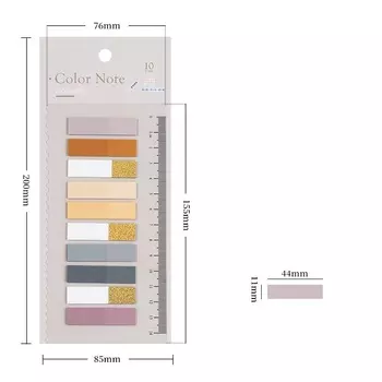 VALIOSOPA Самоклеящийся блокнот с цветными нотами