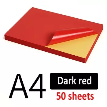 Самоклеющаяся бумага Tonpei Color adhesive paper 20/50 листов