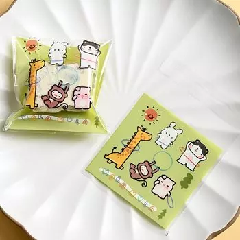 Самоклеющиеся пакеты LBSISI Life, пластик, 100 штук