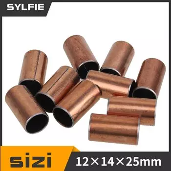 Самосмазывающиеся бронзовые подшипники SYLIFE 12*14*25мм набор из 10