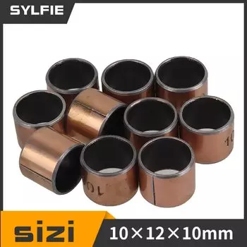 Самосмазывающиеся втулки подшипника SYLIFE бронза 10x12x10 мм, упаковка из 10 шт.