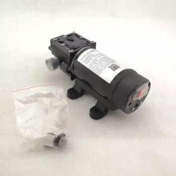 Самовсасывающий топливный масляный насос, компактный электрический топливный насос для дизельного и бензина, 80 Вт, 13 лтм