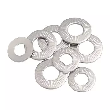 Самозазубренные шайбы GooBetter M3-M16 из нержавеющей стали