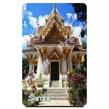 Самуи Тайланд Сувенирный подарочный магнит