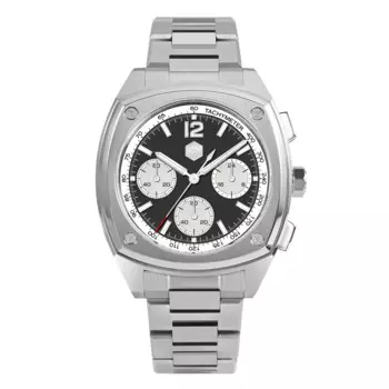 San Martin Мужские часы с хронографом Роскошные 39,5 мм Панда Квадратные кварцевые наручные часы 100 м Водонепроницаемые BGW-9 Светящиеся VK63 Sport