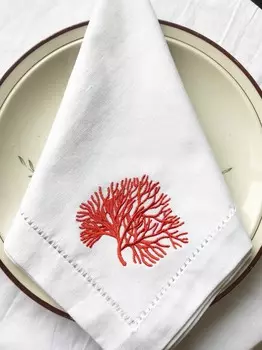 Sanat многоцветные салфетки из хлопка+лен