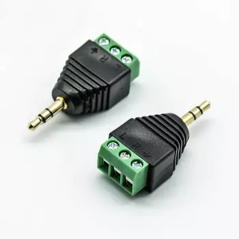 SANDOMEY 3.5mm 4 poles AV balun terminals