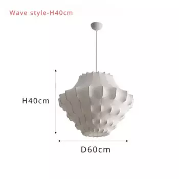 SANDYHA Шелковые LED подвесные светильники