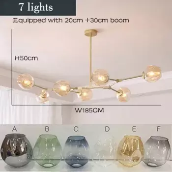 SANDYHA стеклянная люстра