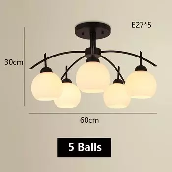 SANDYHA Винтажная люстра чёрная