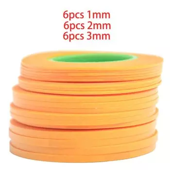 SANMERSEN Маскировочная лента для моделирования 1/2/3 мм жёлтая