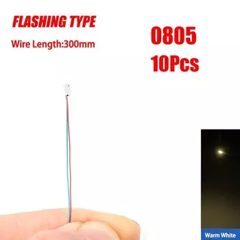 SANMERSEN Мигающие светодиодные провода 0805 30 см