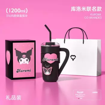 Sanrio, Hello Kitty летняя Изолированная чашка, Женская кофейная чашка, подарок на день рождения, большая емкость, соломенная чашка для воды для девочек, праздничные подарки