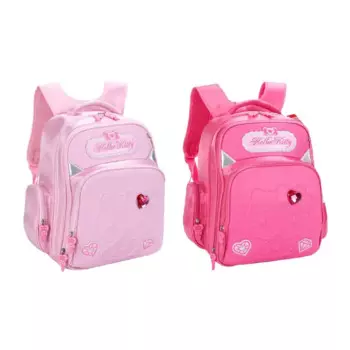 Sanrioed милый вместительный Детский рюкзак Hello Kitty с аниме, школьные сумки, Студенческая мультяшная сумка через плечо, дорожный подарок для друга