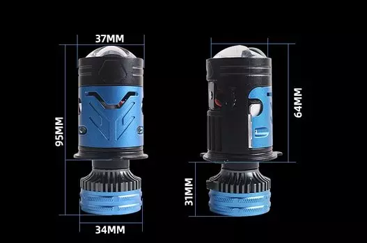 SANVI 140W G2 MINI H4 Bi светодиодные гиперболоидные линзы для фар 6000K ближнего света светодиодные линзы для автомобиля мотоцикла Plug and Play