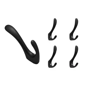 SARIHOSY Черные настенные крючки из цинкового сплава