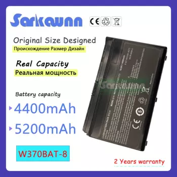 SARKAWNN W370BAT-8 Аккумулятор для ноутбука ThundeRobot G150T G150TC G150TB G150TH G150TH- 471016 GS1T TR G150T Hasee Zhan K660E-i7D1