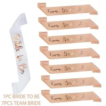 Сатиновый пояс для невесты cyuan