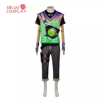 SBluuCosplay Game Valorant Gekko Косплей Костюм Хэллоуин Карнавальный наряд для вечеринки