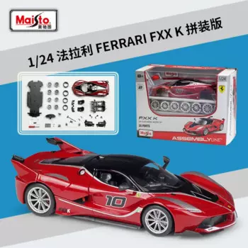 Сборная Версия Maisto 1:24 Ferrari FXX K модель спортивного автомобиля из сплава Отлитый металлический игрушечный гоночный автомобиль Коллекционные детские подарки