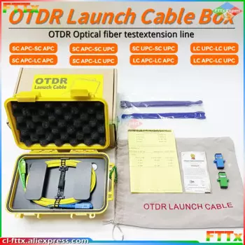SC/UPC-SC/APC OTDR уничтожитель мертвой зоны, волоконно-оптические кольца, волоконно-оптический кабель OTDR 150 м ~ 2 км SM 1310/Нм