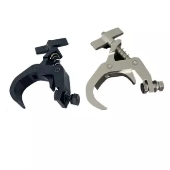 Сценические фонари dj, алюминиевый материал, сценический светильник, 150 кг, 40-60 мм, держатель с крючком, светодиодный светильник с эффектом диско-сцени, ферма