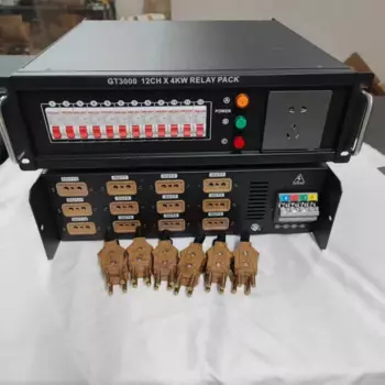 Сценическое освещение, 12-позиционный электрический шкаф, прямая коробка, мобильная коробка питания, распределительная коробка с лучом, ферма