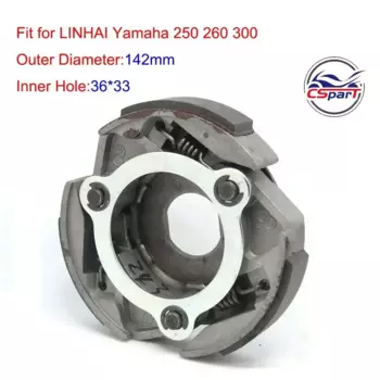 Сцепление 132 мм 142 мм MAJESTY LINHAI 250 260 300 YP250 JL250 LH300 Buyang Feishen Gsmoon Linhai Sym Citycom GTS 250i 300i