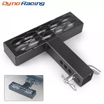 Сцепное устройство с противоскользящим зубцом и защитой от ржавчины, буксировочная Защита бампера, 30 см, для автомобилей, внедорожников, грузовиков, пикапов с штифтом для 2-дюймовых приемников