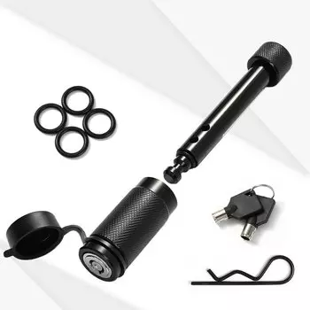 Сцепной замок 5/8 дюйма для автофургона, прицепа, буксировочного приемника, универсальные автомобильные аксессуары, противоугонная система для захватов класса I, II, III 2, 3 дюйма