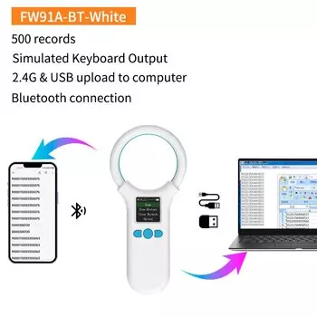 Считыватель микрочипов для животных Fonkan FW91A