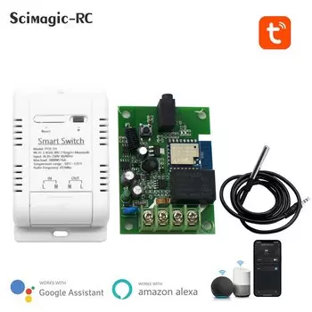 Scimagic-RC Умный модуль управления температурой и влажностью Wi-Fi