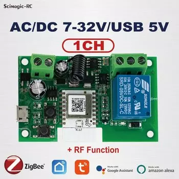 Scimagic-RC умный релейный модуль Zigbee 3.0