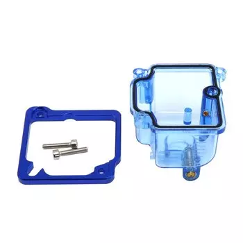 SCL Racing Прозрачная синяя масляная чашка, нижняя крышка карбюратора для Keihi PE 24 26 28 30 мм, карбюратор, нижняя поплавковая чаша, компьютерная камера