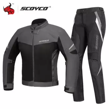 SCOYCO 2023 ! Мужская мотоциклетная куртка, дышащая мотоциклетная куртка для езды по бездорожью, с сертификатом CE, одежда для верховой езды