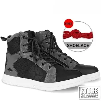 SCOYCO мотоциклетные ботинки, мужская мотоциклетная обувь, мотоботинки для верховой езды, дышащая мотоциклетная байкерская защитная обувь для мотокросса и туризма