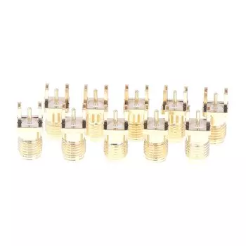 SD&HI aspic SMA гнездовой адаптер золотого цвета