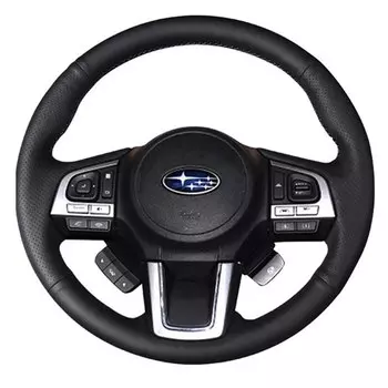 Сделай сам, натуральная кожа, черный цвет, для Subaru Legacy 2016 Outback 2015 2016 XV 2016 Forester 2016, интерьер