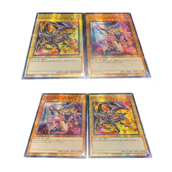 Сделай Сам самодельный Yu-Gi-Oh! Черная волшебная девушка аниме персонажи коллекция флэш-карта фотоигрушки Рождественский подарок