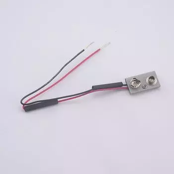 Сделано в использовании 1 шт. 9 В PP3 зажим для аккумулятора, держатель кабеля, гнездовой провод, разъем пресс-Оснастка шпильки