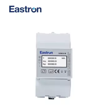 SDM54-M MID, многофункциональный анализатор мощности, 1p2w 3p3w 3p4w, доступна система зарядки с импульсным выходом RS485 EV