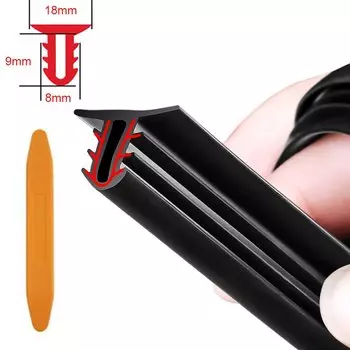 SEAMETAL Уплотнительная лента для приборной панели автомобиля Универсальный резиновый материал для украшения интерьера автомо...