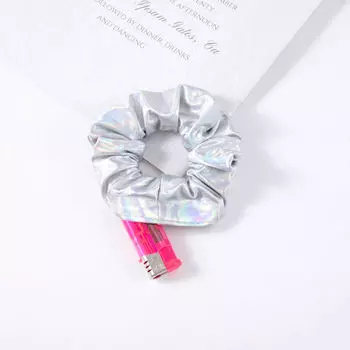 Секретная завязка для волос, портативная скрытая резинка для хранения волос с карманом для хранения, наличные деньги для путешествий, улицы, бега, безопасности