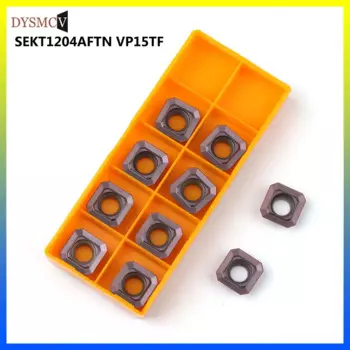 SEKT1204AFTN VP15TF карбидная вставка токарный резец фреза резец CNC режущий инструмент вырезка SEKT1204
