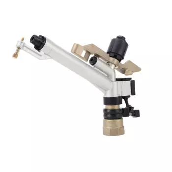 Сельскохозяйственное оросительное оборудование, металлический качающийся пистолет-распылитель для сада с автоматическим вращением, 1,5 Дюймовый качающийся пистолет-распылитель для сельскохозяйственных угодий