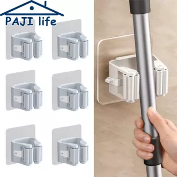 Держатель для швабры XMSJ белый ABS+ПВХ