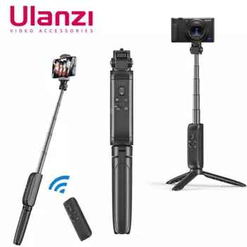 Селфи-палка Ulanzi MT-40, 1/4 дюйма, с Bluetooth, беспроводной пульт дистанционного управления