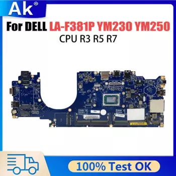 Семейная материнская плата для ноутбука Dell Latitude 5495 YM230 YM250 07CT81 09GYDK 0WF17X 07TFN1, материнская плата CPU R3 R5 R7