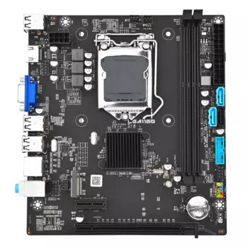 Семейная материнская плата, стандартный ЦП, поддержка 2x DDR 3 RAM, совместим с VGA для настольного ПК