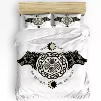 Семейный комплект постельного белья с пододеяльником и постельным бельем для двух предметов дома, наволочки, Комплект постельного белья для спальни (без листа)